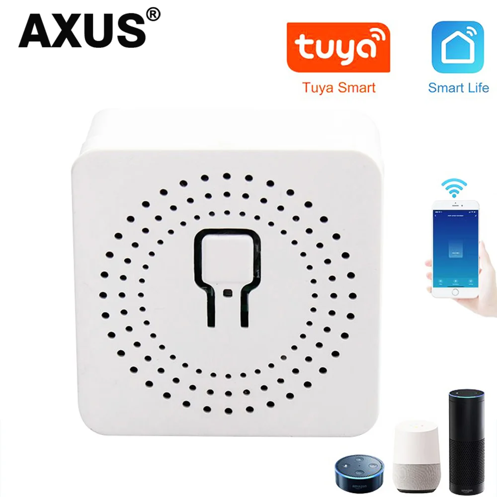 AXUS 16A Mini TUYA Smart Wifi DIY Switch Supports 2 Way Control, Automation Module, Works with Alexa Google Home Smart Life App
AXUS 16A Mini TUYA Smart Wifi DIY Switch Supports 2 Way Control, Automation Module, Works with Alexa Google Home Smart Life App