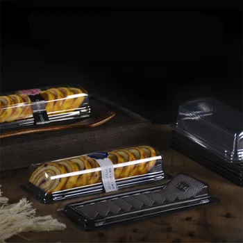 100Pcs Rectangular Transparent Pet Blister Trapezoidal Cake Box Cheese Mousse Cut Biscuit Sushi Boxes
100Pcs Rectangular Transparent Pet Blister Trapezoidal Cake Box Cheese Mousse Cut Biscuit Sushi Boxes
