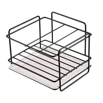 Iron Punch Free Drain Storage Rack Sink Shelving Holder Home Supplies Storage Organizer 
Iron Punch Free Drain Storage Rack Sink Shelving Holder Home Supplies Storage Organizer