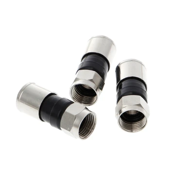 10pcs New Arrival RG6 F Type Compression 2.7cm high quality Snap Seal Plug Connector For Sky Satellite Virgin Cable
10pcs New Arrival RG6 F Type Compression 2.7cm high quality Snap Seal Plug Connector For Sky Satellite Virgin Cable