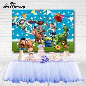 InMemory New Toy Story Party Backdrops For Photo Studio Sky Blue Clouds Wall Bunting Green Grass Kids Birthday Background Custom
InMemory New Toy Story Party Backdrops For Photo Studio Sky Blue Clouds Wall Bunting Green Grass Kids Birthday Background Custom