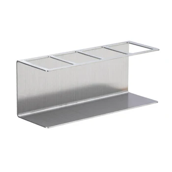 Silver Space Saving Hotel Organizer No Drilling Rustproof Bathroom Wall Mounted Durable Home Stainless Steel Toothbrush Holder
Silver Space Saving Hotel Organizer No Drilling Rustproof Bathroom Wall Mounted Durable Home Stainless Steel Toothbrush Holder