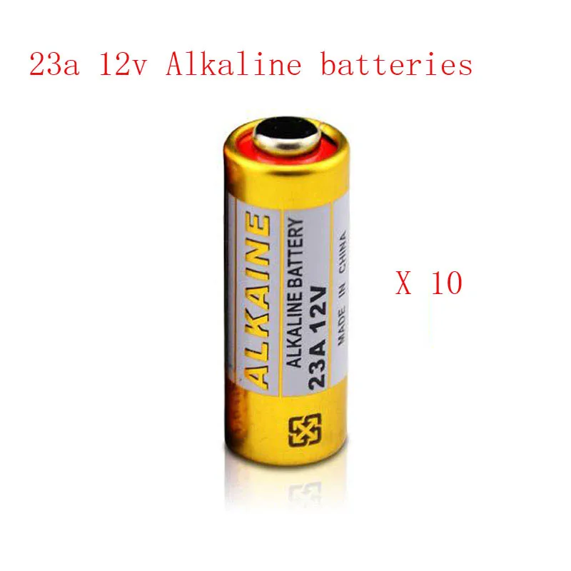 10 Pcs Teile/los Kleine Batterie 23A 12 V 21/23 A23 E23A MN21 MS21 V23GA L1028 Alkaline Trocken
10 Pcs Teile/los Kleine Batterie 23A 12 V 21/23 A23 E23A MN21 MS21 V23GA L1028 Alkaline Trocken