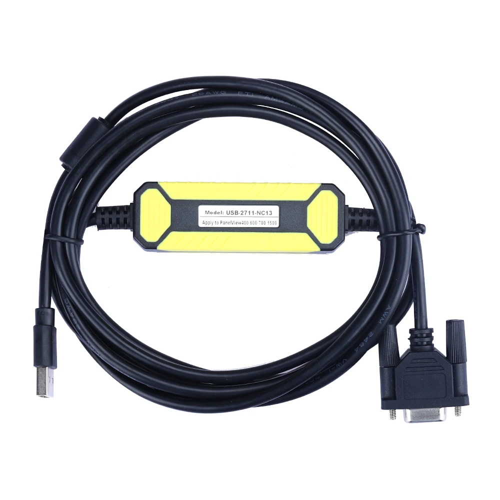 USB-2711-NC13/2711-NC14 подходит для AB Panelview Plus, Кабель для программирования сенсорного экрана, провод для передачи данных
USB-2711-NC13/2711-NC14 подходит для AB Panelview Plus, Кабель для программирования сенсорного экрана, провод для передачи данных
