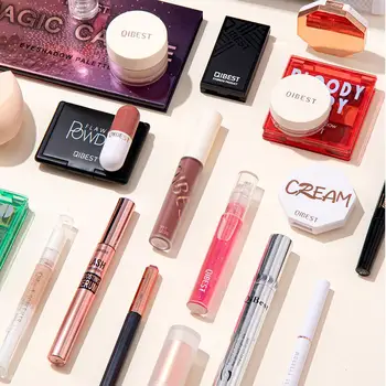 QIBEST Professional Makeup Kit All In One Cosmetics Set Lipstick Eyeshadow Mascara Concealer Eyebrow Women Make Up Set Gift
QIBEST Professional Makeup Kit All In One Cosmetics Set Lipstick Eyeshadow Mascara Concealer Eyebrow Women Make Up Set Gift