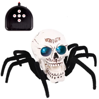 Remote Control Spider Toy with Glowing Eyes Halloween Spider Scare Toy Creepy Prank Props Gags Jokes Toys
Remote Control Spider Toy with Glowing Eyes Halloween Spider Scare Toy Creepy Prank Props Gags Jokes Toys