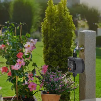 Automatic Tap LCD Digital Water Timer Timing/Manual Flower Irrigation Controller Waterproof Garden Device Supplies Up To 4 Hours
Automatic Tap LCD Digital Water Timer Timing/Manual Flower Irrigation Controller Waterproof Garden Device Supplies Up To 4 Hours