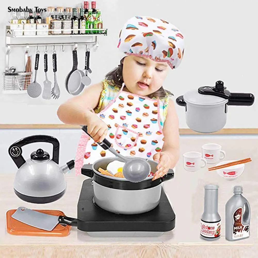 11PCS/SET Kids Cooking Pretend Role Play Toy Children Cooker Set Children's Full Cooking Simulation Cooker Educational Toys
11PCS/SET Kids Cooking Pretend Role Play Toy Children Cooker Set Children's Full Cooking Simulation Cooker Educational Toys