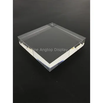 New Polished Square Acrylic Stand Plexiglass Sign Signage Block Advertising Jeweller Display Block Desktop
New Polished Square Acrylic Stand Plexiglass Sign Signage Block Advertising Jeweller Display Block Desktop