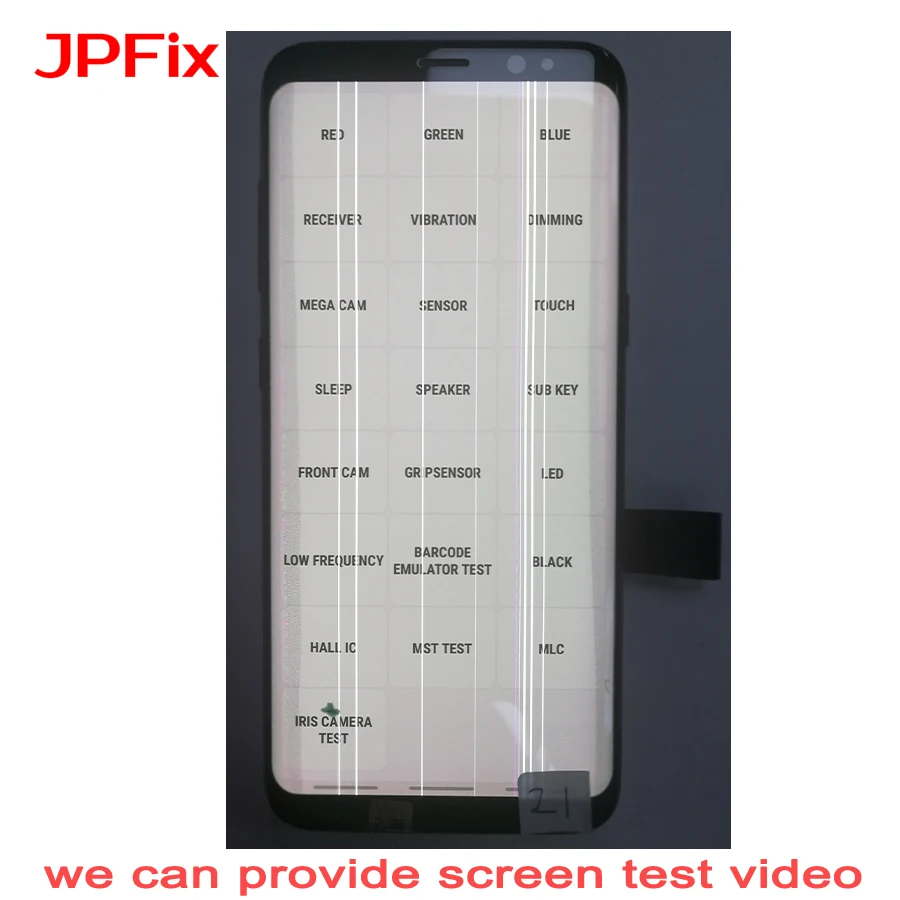 JPFix For Samsung S8 LCD G950F Defect LCD Screen Broken Glass Touch Digitizer Display Function Well With Frame Assembly Amoled
JPFix For Samsung S8 LCD G950F Defect LCD Screen Broken Glass Touch Digitizer Display Function Well With Frame Assembly Amoled