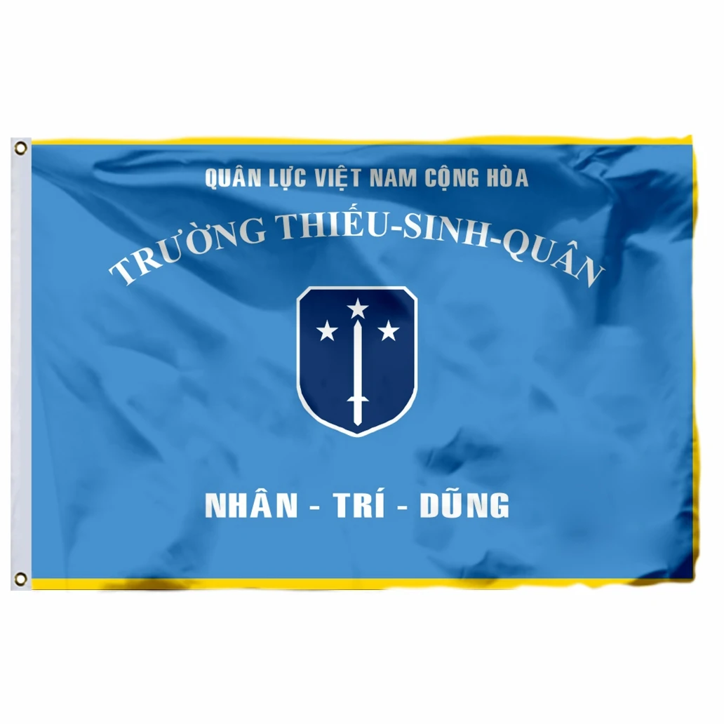 South Vietnam ARVN Junior Military Academy Flag 90x150cm 3x5ft Banner 100D Polyester Double Stitched High Quality
South Vietnam ARVN Junior Military Academy Flag 90x150cm 3x5ft Banner 100D Polyester Double Stitched High Quality
