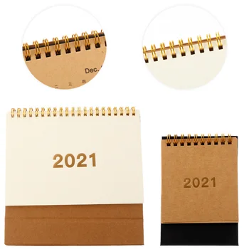 2Pcs 2021 Calendar Practical Simple Useful Note-taking Calendar Desktop Calendar Ornaments Calendar Notepad for Household Office
2Pcs 2021 Calendar Practical Simple Useful Note-taking Calendar Desktop Calendar Ornaments Calendar Notepad for Household Office