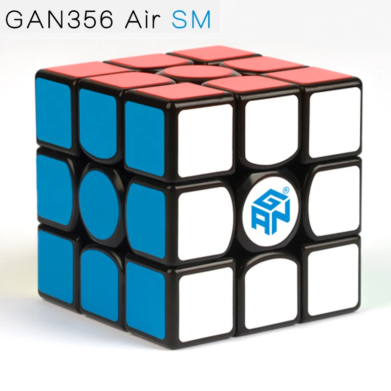 Gan 356 Air SM AIR PRO 3x3x3 Магнитный куб скорости Профессиональный магический черный