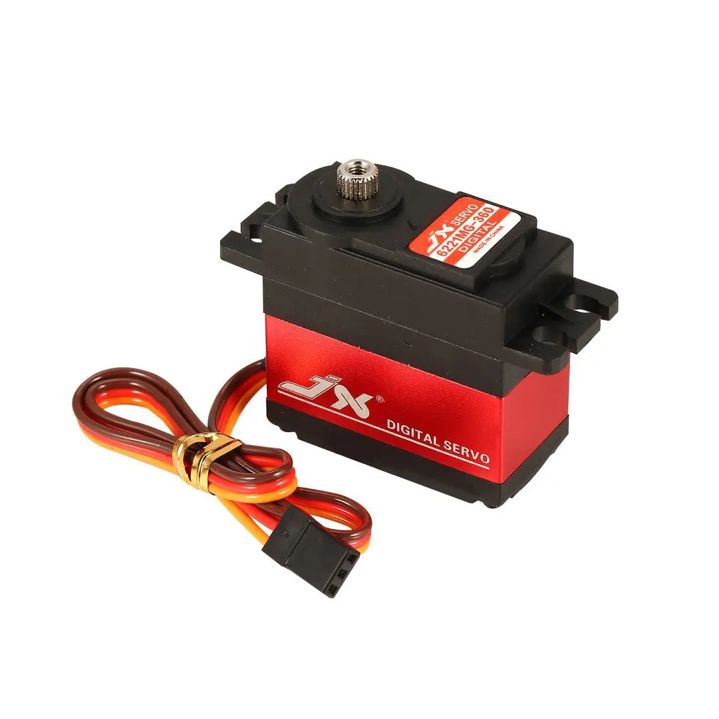 4PCS JX PDI 6221MG 20KG 4.8V-6V Large Torque 360 Degree Digital Servo For 1/10 1/8 RC Car Boat Spare Parts Accessories
4PCS JX PDI 6221MG 20KG 4.8V-6V Large Torque 360 Degree Digital Servo For 1/10 1/8 RC Car Boat Spare Parts Accessories
