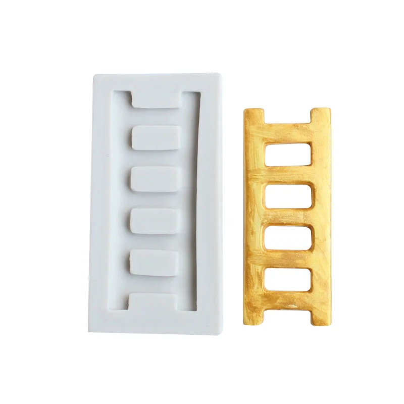 3D Ladder More Styles Silicone Mold Chocolate Fondant Cake Decoration Accessories Polymer Resin Molds For Kitchen Baking Tools
3D Ladder More Styles Silicone Mold Chocolate Fondant Cake Decoration Accessories Polymer Resin Molds For Kitchen Baking Tools