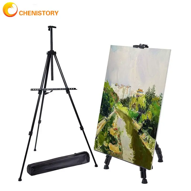 CHENISTORY Portable Adjustable Metal Sketch Easel Stand Foldable Travel Easel Aluminum Alloy Easel Oil Painting
CHENISTORY Portable Adjustable Metal Sketch Easel Stand Foldable Travel Easel Aluminum Alloy Easel Oil Painting