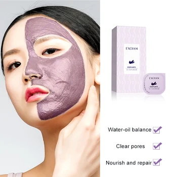 Clearing Mud Cream Mask Natural Eggplant Extract Oil Control Moisturizing Acne Blackhead Mud Mask For Eensitive Skin TSLM2
Clearing Mud Cream Mask Natural Eggplant Extract Oil Control Moisturizing Acne Blackhead Mud Mask For Eensitive Skin TSLM2