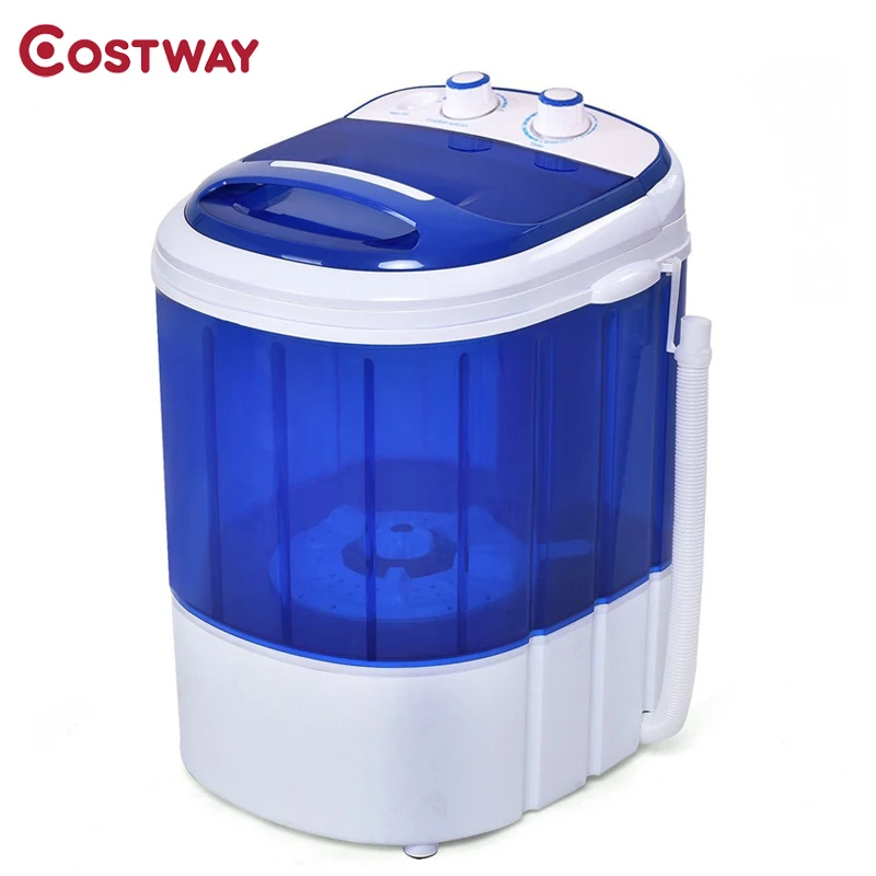 COSTWAY Mini Electric Compact Portable Durable Laundry Washing Machine Washer Single Tub with Spin Basket
COSTWAY Mini Electric Compact Portable Durable Laundry Washing Machine Washer Single Tub with Spin Basket