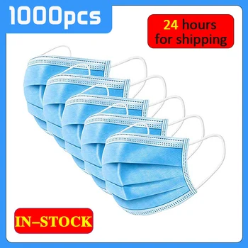 1000pcs Anti-Pollution 3 Layer dust mask protection Disposable Face Masks Elastic Ear Loop Disposable Dust Filter Safety Mask
1000pcs Anti-Pollution 3 Layer dust mask protection Disposable Face Masks Elastic Ear Loop Disposable Dust Filter Safety Mask