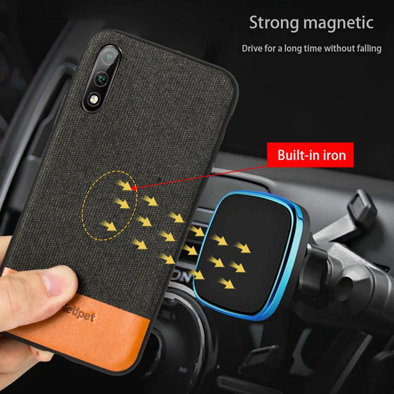 Men business Magnetic case for Huawei Honor 9X 8X fabric shockproof Car Holder case For Honor 9 X original Protective Back cover
Men business Magnetic case for Huawei Honor 9X 8X fabric shockproof Car Holder case For Honor 9 X original Protective Back cover