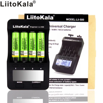Liitokala NCR18650B lithium battery 3.7V 18650 3400mAh rechargeable lii-500 capacity tester activate USB output charger set
Liitokala NCR18650B lithium battery 3.7V 18650 3400mAh rechargeable lii-500 capacity tester activate USB output charger set