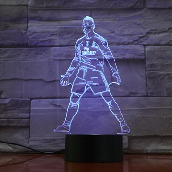Usb 3d Led Night Light Touch Sensor 7 Color Changing Table Lamp Bedside Soccer Lights Football Player Cristiano Ronaldo Figure
Usb 3d Led Night Light Touch Sensor 7 Color Changing Table Lamp Bedside Soccer Lights Football Player Cristiano Ronaldo Figure