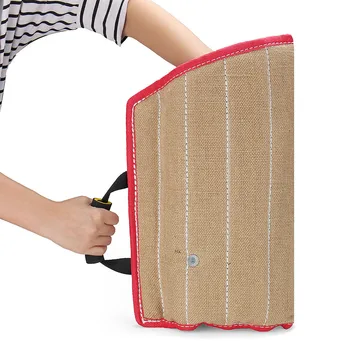 Training Young Pet Jute With Handle Stable Durable Practical Chewing Safety Dog Bite Sleeve Interactive Play Arm Protection 
Training Young Pet Jute With Handle Stable Durable Practical Chewing Safety Dog Bite Sleeve Interactive Play Arm Protection