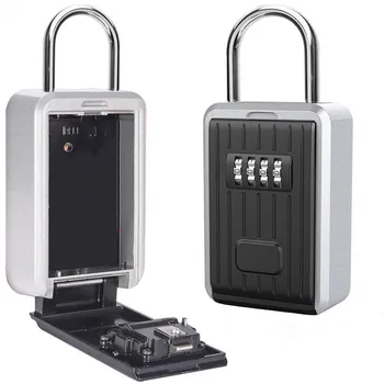 Key Safe Box Outdoor Key Storage Box Padlock Aluminum alloy Password Combination Security Keys Hold Safes Home Factory Office
Key Safe Box Outdoor Key Storage Box Padlock Aluminum alloy Password Combination Security Keys Hold Safes Home Factory Office