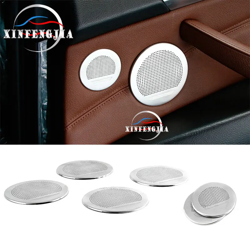 For BMW X5 X6 F15 F16 14-18 6PCS Steel Speaker Audio Ring Decoration Cover Trim
For BMW X5 X6 F15 F16 14-18 6PCS Steel Speaker Audio Ring Decoration Cover Trim