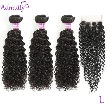 Kinky Curly Bundles With Closure Peruvian Human Hair Bundles with Closure Non-Remy Hair Weave Bundles Natural Color
Kinky Curly Bundles With Closure Peruvian Human Hair Bundles with Closure Non-Remy Hair Weave Bundles Natural Color
