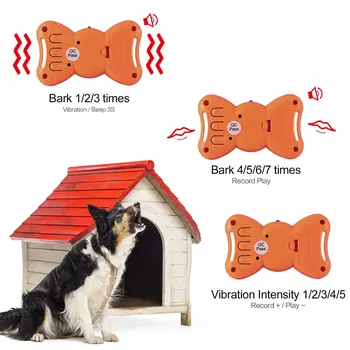 ABS Bowknot Shaped Voice Barking Dogs Training Collar Bark Stopper with Customized Audio Commands & Nylon Strap
ABS Bowknot Shaped Voice Barking Dogs Training Collar Bark Stopper with Customized Audio Commands & Nylon Strap