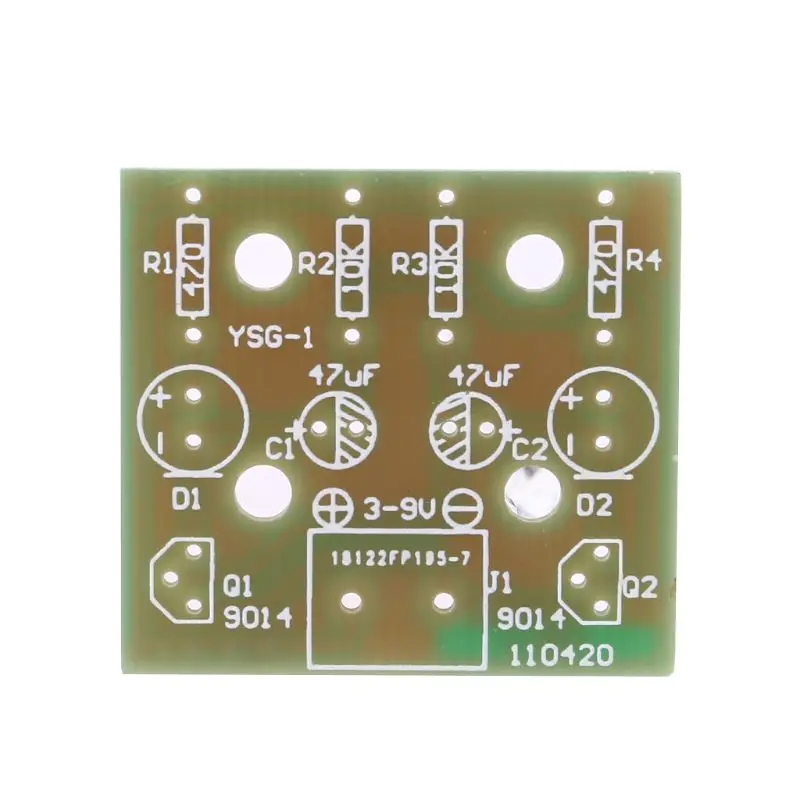 1Set Electronic DIY Making Kits Breathing Light Repair Parts Flashing Lamp Electronic Circuit Board Tools