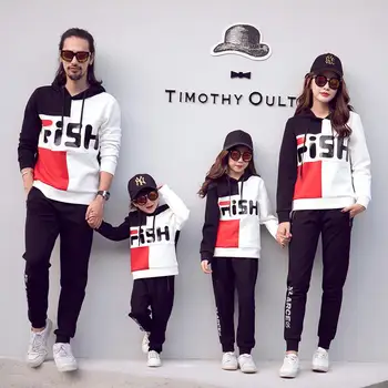 Family Tracksuit Mother Daughter Matching Suits Parent-child Clothing Set Kids Dad Mom Hoodies Pants Sports Wear Family Outfits
Family Tracksuit Mother Daughter Matching Suits Parent-child Clothing Set Kids Dad Mom Hoodies Pants Sports Wear Family Outfits