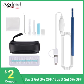 Ear Cleaning Endoscope USB HD Visual Ear Spoon 5.5mm Mini Camera Ear pick Otoscope Borescope Tool Ear Care Tool
Ear Cleaning Endoscope USB HD Visual Ear Spoon 5.5mm Mini Camera Ear pick Otoscope Borescope Tool Ear Care Tool