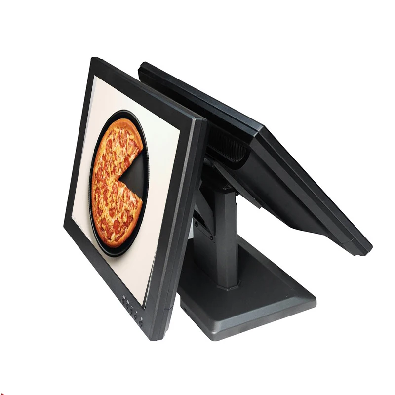 ComPOSxb factory sales dual screen monitor for POS system double screen 15 inch black display monitor comercial POS system
ComPOSxb factory sales dual screen monitor for POS system double screen 15 inch black display monitor comercial POS system