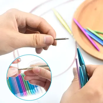 Crochet Hook Set for Home DIY Needlework Tools Beginners Handicraft Knitting Crochet Organizer Circular Knitting Needles Kits
Crochet Hook Set for Home DIY Needlework Tools Beginners Handicraft Knitting Crochet Organizer Circular Knitting Needles Kits