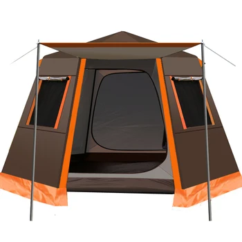 UV Hexagonal Aluminum Rod Automatic 4 5 6 Person Anti Rain Tarp Wind Proof Sun shelte Family Awning Outdoor Camping Pergola Tent
UV Hexagonal Aluminum Rod Automatic 4 5 6 Person Anti Rain Tarp Wind Proof Sun shelte Family Awning Outdoor Camping Pergola Tent