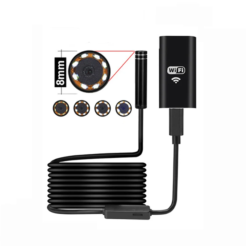 Камера Эндоскоп Antscope 1200p/720p водонепроницаемая эндоскопическая камера для Iphone