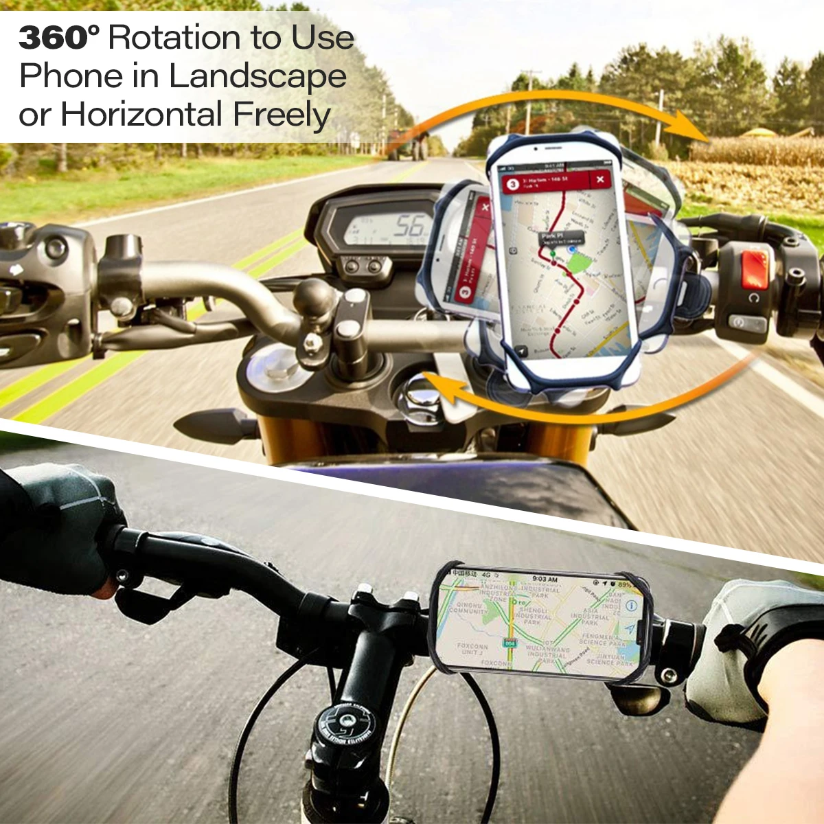 Universal Bicycle Mobile Phone Holder Silicone Motorcycle Bike Handlebar Stand Mount Bracket Mount Phone Holder For
Universal Bicycle Mobile Phone Holder Silicone Motorcycle Bike Handlebar Stand Mount Bracket Mount Phone Holder For