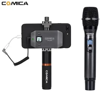 CVM-WS50H Smartphone Wireless Microphone + Hand-held Transmitter with TRRS Audio Output Cable Charging Cable r60
CVM-WS50H Smartphone Wireless Microphone + Hand-held Transmitter with TRRS Audio Output Cable Charging Cable r60