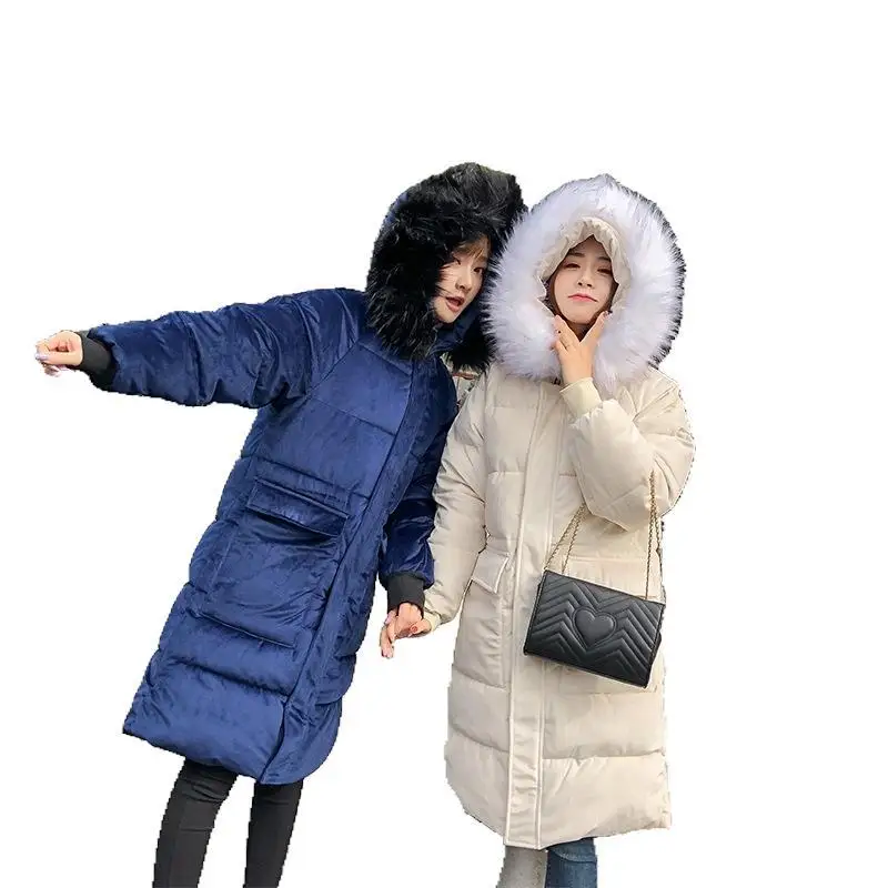 Cotton-padded Jacket Women's Mid-length 2019 Winter New Style Korean-style Large Fur Collar down Jacket Cotton-padded Clothes Lo
Cotton-padded Jacket Women's Mid-length 2019 Winter New Style Korean-style Large Fur Collar down Jacket Cotton-padded Clothes Lo