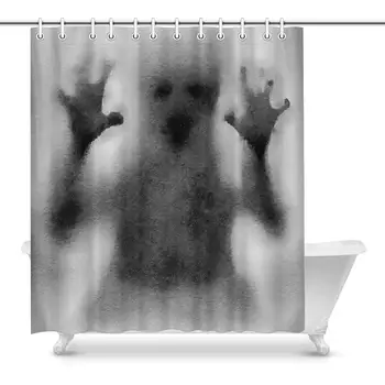 Halloween Theme Shadow Demon Pretending to Haunt The Nightmares Waterproof Shower Curtain Decor Fabric Bathroom Set with Hooks,
Halloween Theme Shadow Demon Pretending to Haunt The Nightmares Waterproof Shower Curtain Decor Fabric Bathroom Set with Hooks,