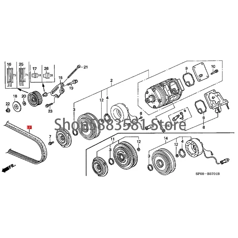 Car compressor belt engine belt fan belt generator belt hon dal ege nd air conditioning pump belt ACG strap
Car compressor belt engine belt fan belt generator belt hon dal ege nd air conditioning pump belt ACG strap