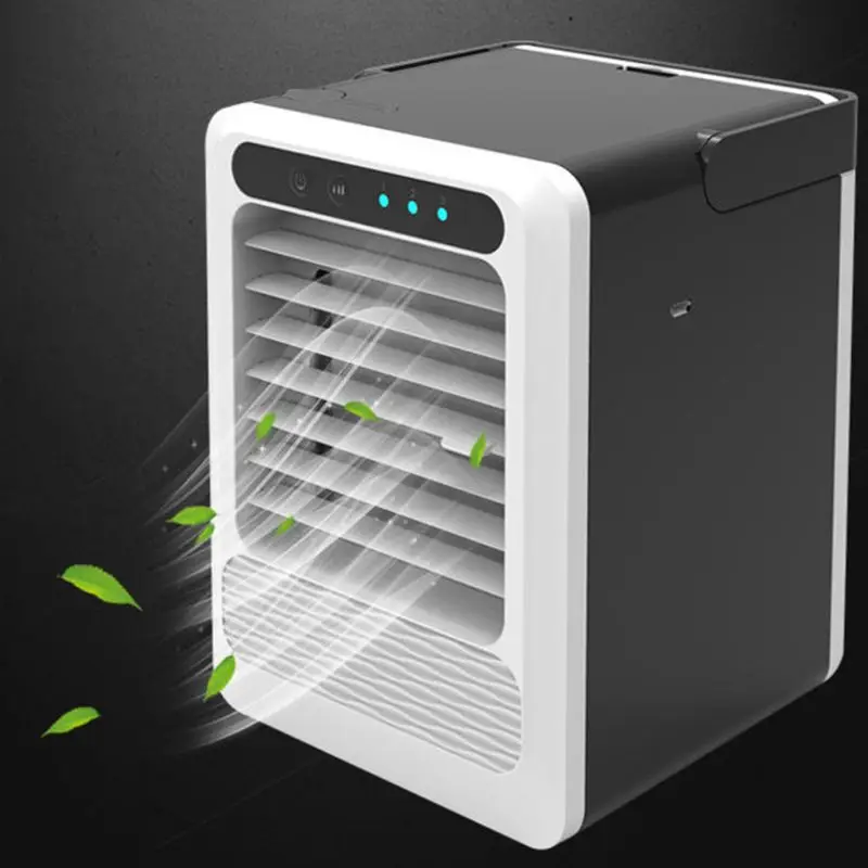 Portable USB Air Cooler 3 Speed Adjustable Mute Purifier Conditioner Humidification Fan for Home Office Desktop Supplies AXYF
Portable USB Air Cooler 3 Speed Adjustable Mute Purifier Conditioner Humidification Fan for Home Office Desktop Supplies AXYF
