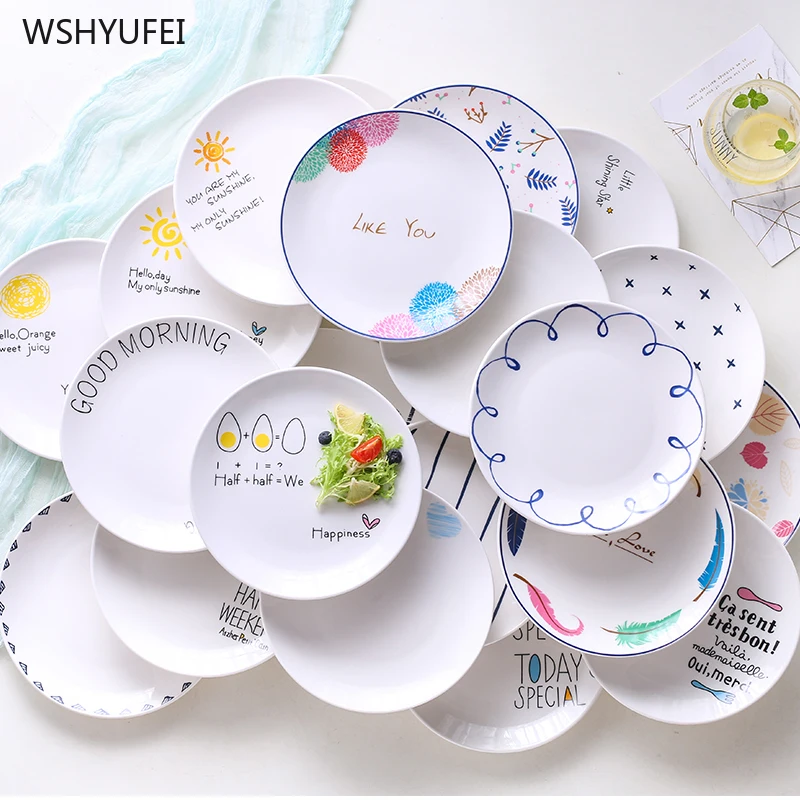 Direct marketing ceramic creative home kitchen breakfast plate fruit cake snack western steak pasta storage decorative plate
Direct marketing ceramic creative home kitchen breakfast plate fruit cake snack western steak pasta storage decorative plate