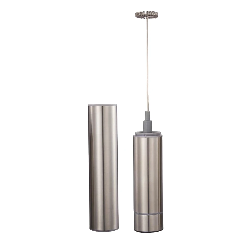 Electric Handheld Milk Frother Single Spring Whisk Head Coffee Maker Tools Electric Handheld Milk Frother Single Spring Whisk Head Coffee Maker Tools