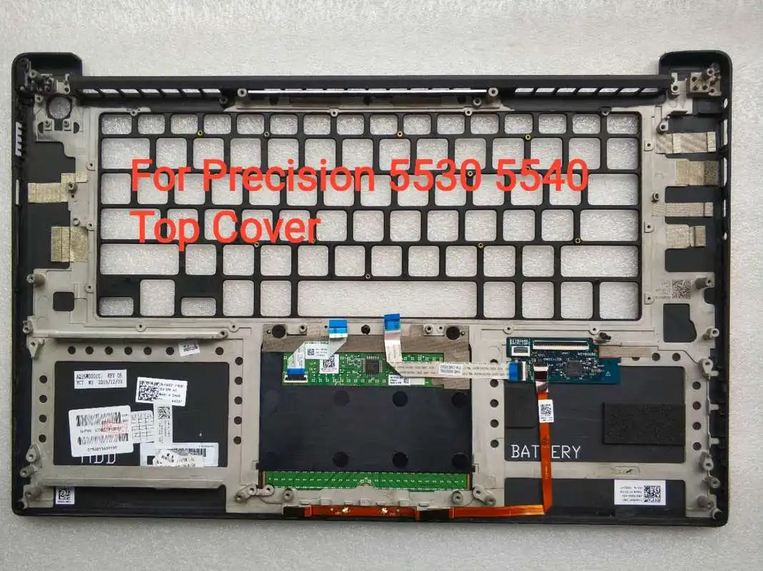 Новый Сменный верхний чехол для ноутбука Dell XPS 15 9570 7590 5530 Precision 5540 04X63T 4X63T 0JG1FC