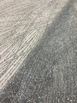 5 Yards Wholesales Price 100% Polyester Silver Glued Glitter Tulle Lace For Women Party Shining Sequins Dress Mesh Lace Fabric
5 Yards Wholesales Price 100% Polyester Silver Glued Glitter Tulle Lace For Women Party Shining Sequins Dress Mesh Lace Fabric