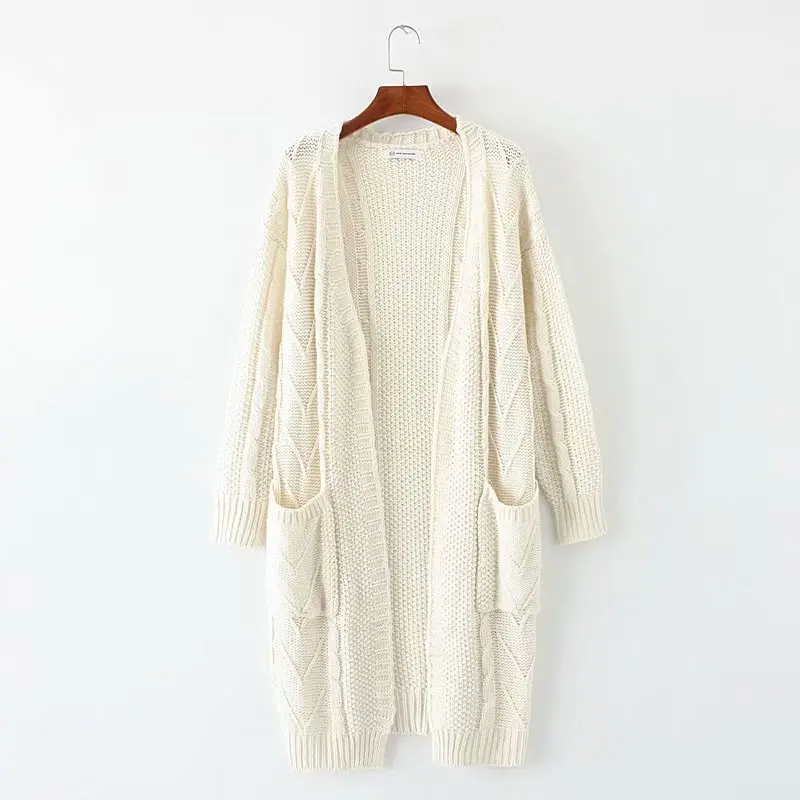 Autumn & Winter Korean-style Knitted Cardigan Women's Mid-length New Style Laziness-Style Versatile Loose-Fit CHIC Sweater Coat
Autumn & Winter Korean-style Knitted Cardigan Women's Mid-length New Style Laziness-Style Versatile Loose-Fit CHIC Sweater Coat