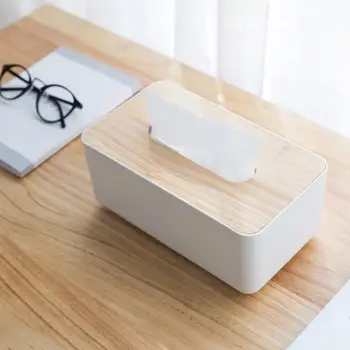 230*130*100mm Fashion Home Tissue Box Bontainer Tissue Box Holder Wooden Cover Paper Napkin Case High-quality PP Plastic 2020
230*130*100mm Fashion Home Tissue Box Bontainer Tissue Box Holder Wooden Cover Paper Napkin Case High-quality PP Plastic 2020